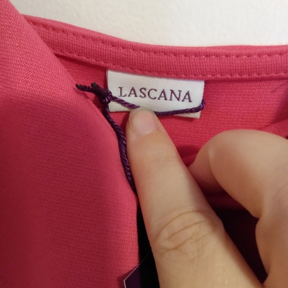 Pink Lascana Women's Size 4 Sleeveless Dress With Ruffle Accent - Picture 3 of 6